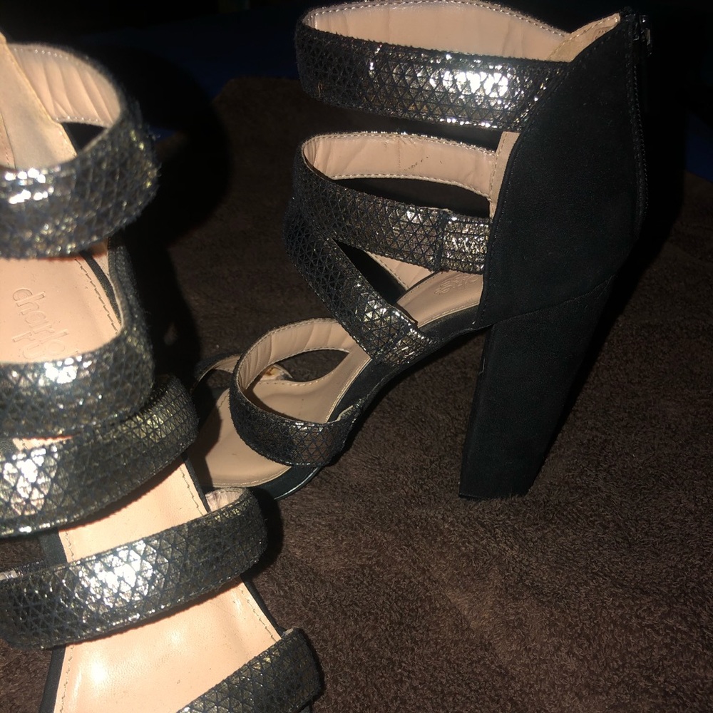 Black Strappy Heels